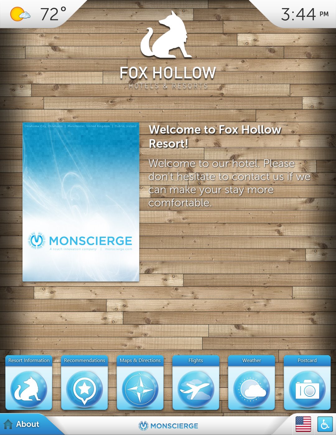 Welcome Screen