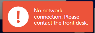 No Network Connection