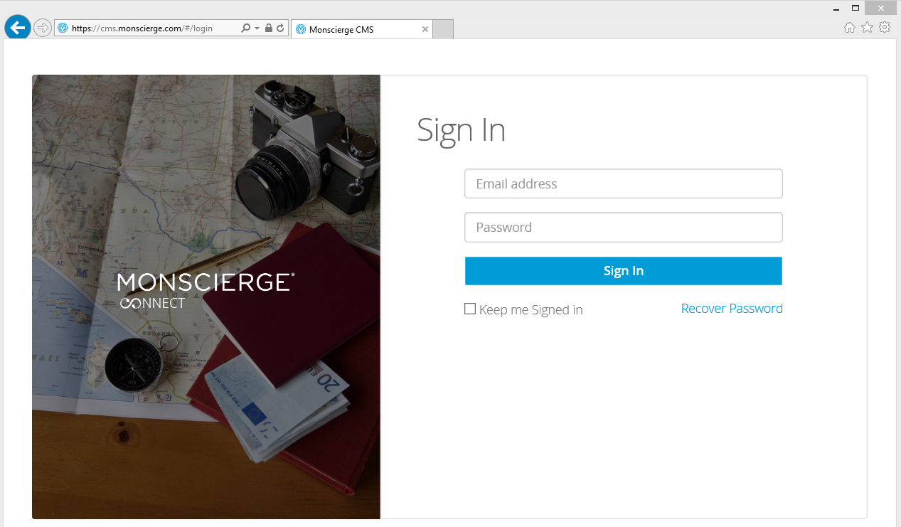 Connect CMS Login